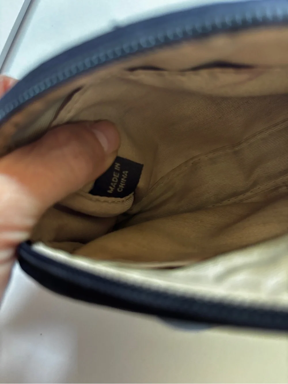 Coach cosmetic pouch
